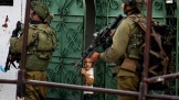 Enfant Palestinien effrayée